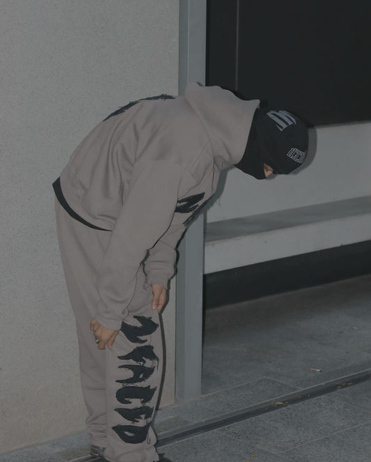 Distressed Tracksuit (Stone)